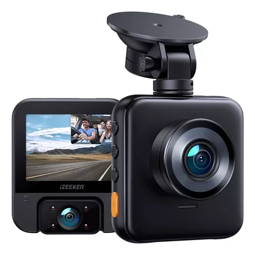 Cámara de tablero 2K frontal WiFi Dash Cámara para coches QHD 1440P Cámara  de coche Dashcam para automóviles con visión nocturna 170° gran angular WDR