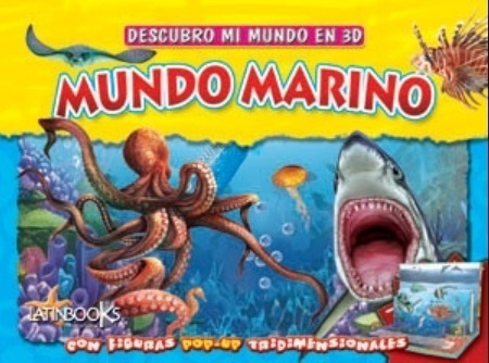 Libro Mundo Marino - Descubro Mi Mundo En 3d