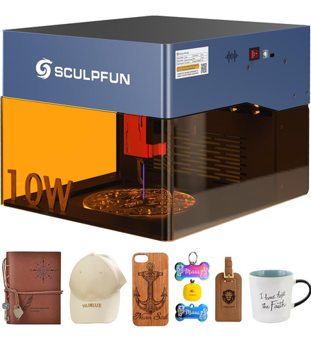 Sculpfun Icube Pro Max 10w Laser Engraver Logo Maker Machine