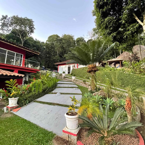 Imagem 2 de 30 de Mansão Casa No Condomínio Portogalo - Condomínio Em Angra