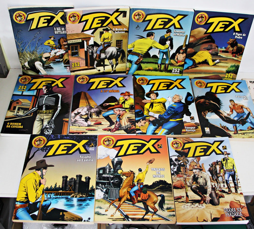 Lote Com 11 Hqs Gibis Tex Edição Em Cores (Usado)