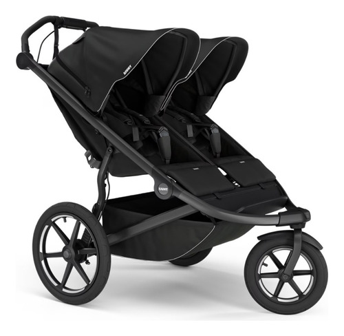 Carrinho De Bebê Thule Urban Glide 3 Double P/ 2 Bebês Preto