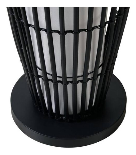 Lámpara De Piso Para Interior/exterior De 51 Pulgadas Estilo Estructura Negro