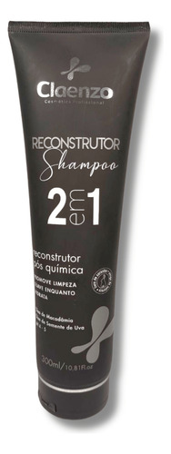 Shampoo Reconstrutor Claenzo 300ml 2 Em 1 Pós Quimica