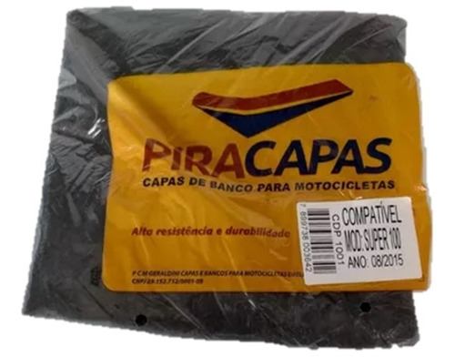 Capa Banco Dafra Super 100 2008/2015 Piracapas