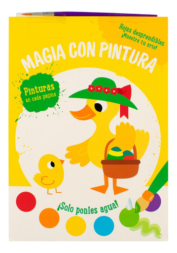 Magia con Pintura Pato: No aplica, de Yoyo Books. Serie No aplica, vol. No aplica. Editorial Yoyo Books, tapa pasta blanda, edición 1 en español, 2023