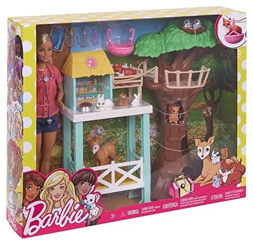 Barbie animal rescue playset cheap