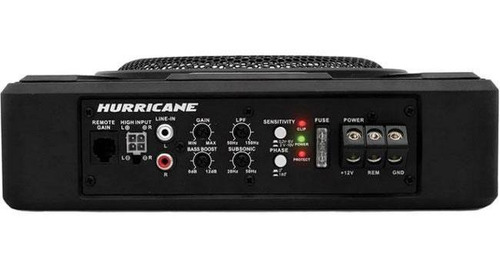 Imagem 3 de 7 de Caixa Amplificada Hurricane Ps8d Slim Selada 8 200w Rms