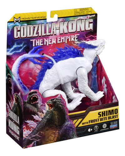 Figura Articulada Godzilla X Kong Shimo 15 Cm Con Accesorios