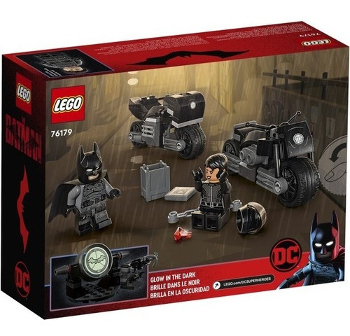 Imagen 2 de 9 de Lego The Batman - Motorcycle Persuit - Cod 76179 - 149 Pcs