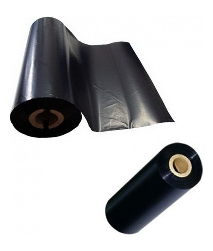 Ribbon Tinta Para Etiquetas Cera Premium 110 X 74 Pack X 10