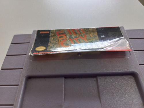 Sim City Super Nintendo Orig #2730 (Usado)