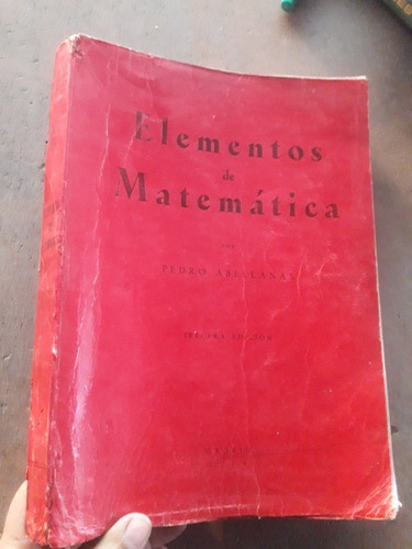 Libro Elementos De Matemática De Pedro Abellanas