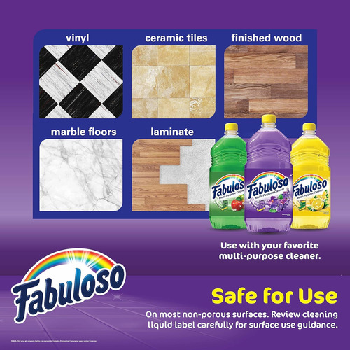 Paños De Limpieza De Microfibra Fabuloso, 8 Unidades,...