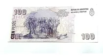 Comprar Billete De 100 Pesos Roca Error De Impresión Doble Impresión