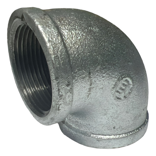 Codo Galvanizado 1 1/2 Pulgada 90 Grados