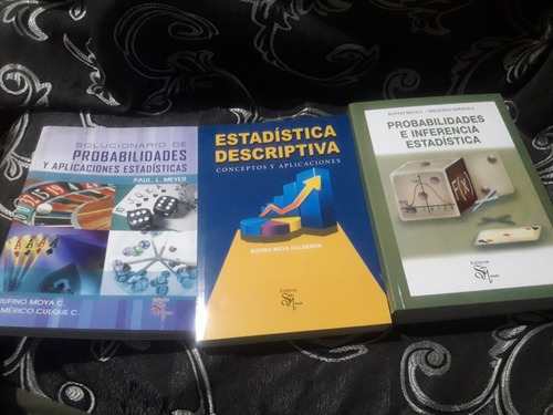 Libro Estadistica Probabilidades E Inferencia 3 Libros Moya