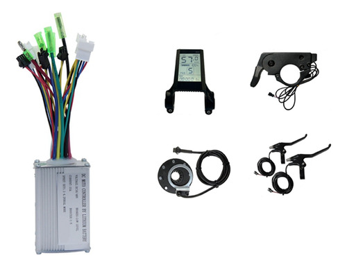 Kit Controlador De Onda Sinusoidal Para Bicicleta Eléctrica,