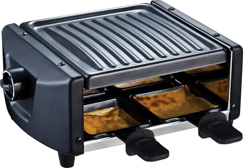 Parrilla De Raclette Eléctrica Para 4 Personas, Antiadherent