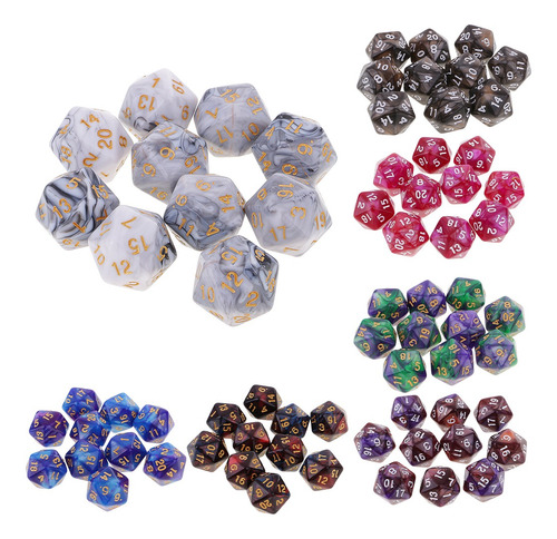 Dungeons And Dragons Dice Games Blue Purple