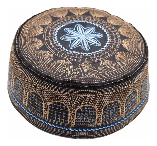 Hombres Musulmanes Oración Kufi Sombrero Oración Sombrero El