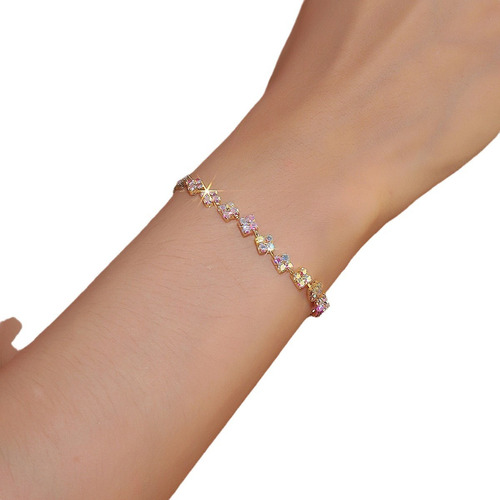 Pulsera Brillante Diamante: Estilo Euro-lujoso