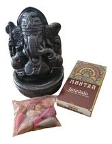 Comprar Porta Conos Cascada Humo Fuente Decorativa Ganesha Con Conos