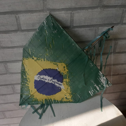 1 Kit Pipeiro 25 Pipas De 45cm + Rabiola + Linha 500 Jardas