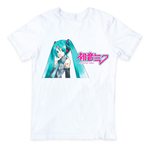 Polera Hatsune Miku Project Diva X Unisex Estampada Anime 1