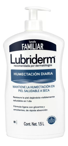 Crema Corporal Lubriderm Humectación Diaria 1.5 L