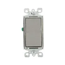 Comprar Leviton 5603-2gy 15 Amperios, 120\u002F277 V, Decora Rocker Ac Qu