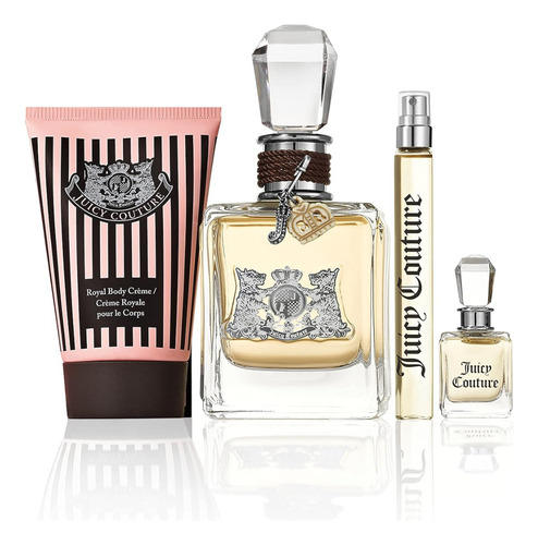 Set Juicy Couture 4 Piezas Para Damas Volumen De La Unidad 100 Ml