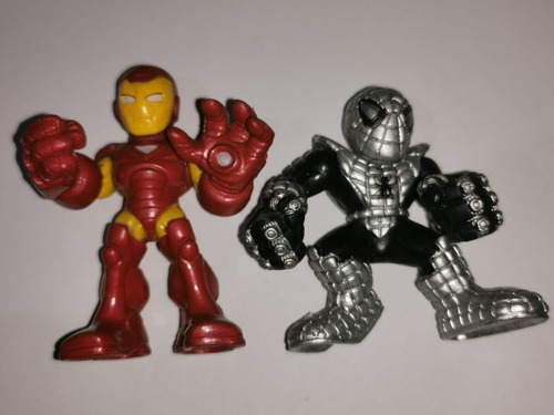 Par De Figuras Super Hero Squad (Usado)