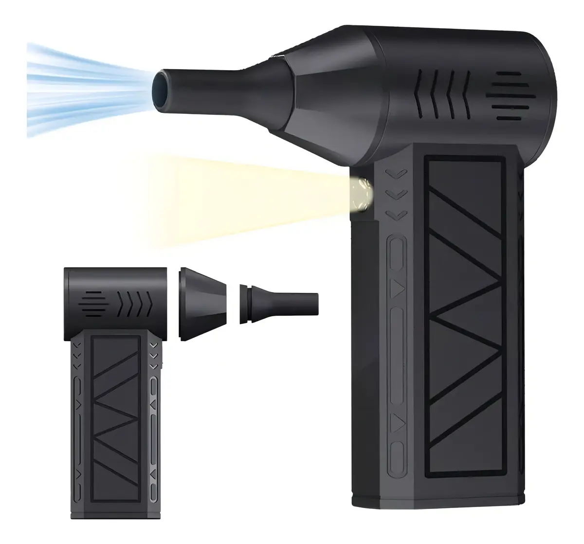Imagen 1 de 6 de Soplador de aire eléctrico inalámbrico Jetfan Turbo Blitz Pro, 130000 rpm, 3 potencias, Epsilon EPS-t791