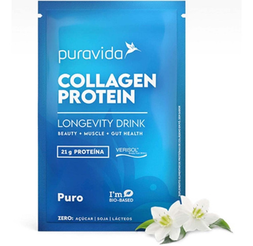 Sache Collagen Protein Longevity Drink Verisol Puravida Full