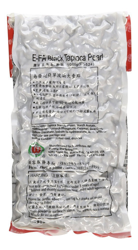 Té De Burbujas Negro Boba Tapioca 1 Kg Con Cuchara Ninechef