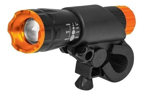 Kit Linterna Para Bicicleta Delantera 200m Y Trasera