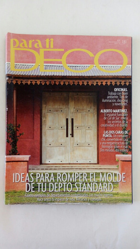 Para Ti Decoración. No. 131.