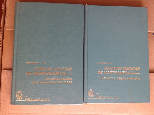 Dos Libros Usados. Endocrinología. Cl Med N A 1975/8
