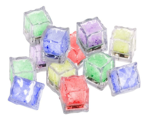 25 Piezas Reutilizables Led Parpadeantes De La Barra Del Cub 25 Piezas Reutilizables Led Parpadeantes De La Barra Del Cub