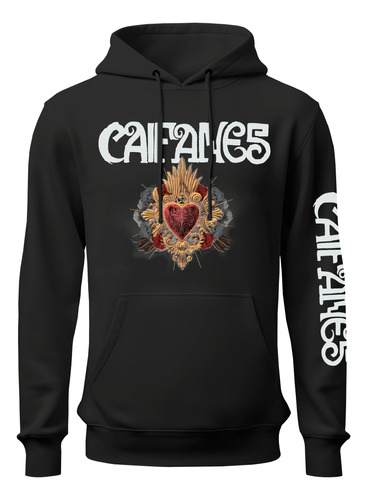 Buzo Hoddie Capota Cerrado Caifanes Concierto 2024 