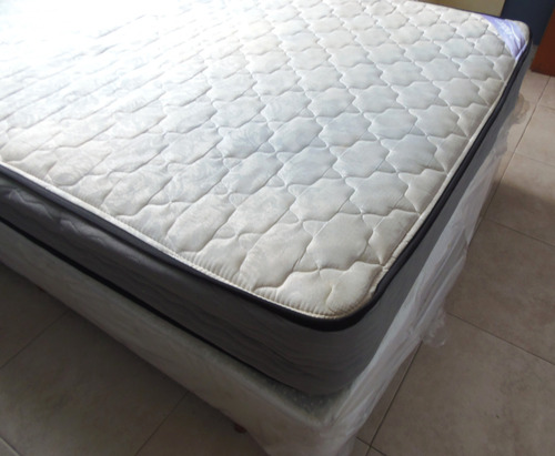 Sommier Inducol 2 Plazas 190x130 Cm Blanco