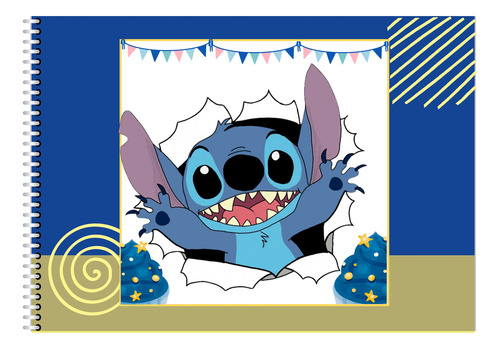 Lilo E Stitch Livro De Colorir E Pintar Tipo Bobbie Goods