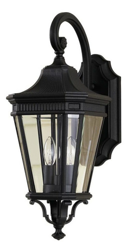 Feiss Ol5401bk Cotswold Lane - Farol De Pared Para Exteriore
