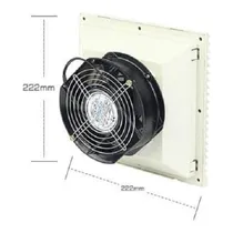 Comprar Ventilador C\u002Ffiltro 24vac 224x224mm P\u002F Tableros Electricos