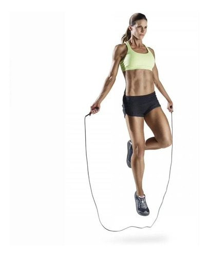 Imagen 2 de 6 de Soga De Salto Saltar Boxeo Crossfit Gym Cuerda Con Rulemanes