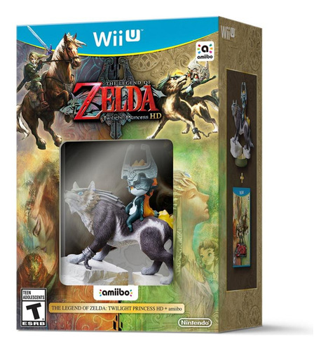 Solo Caja De The Legend Of Zelda Twilight Princess Wii U Hd