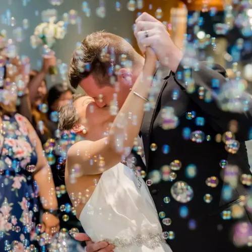 48 Tubos De Burbujas En Gel Blanco Bodas, Eventos Sociales Blanco
