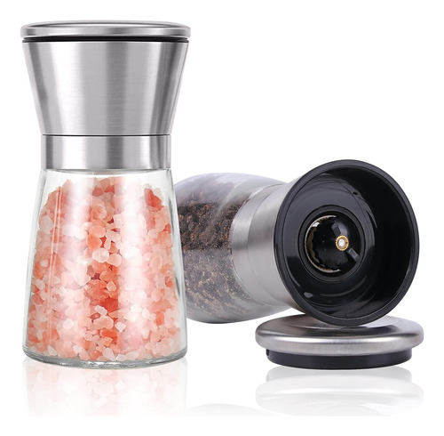 Herda Salt And Pepper Grinder - Refillable 304 Brushed Stai.