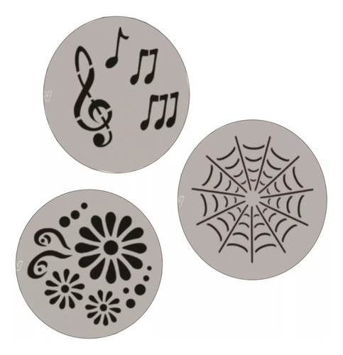 3 Stencil Glow Kids Plantillas Para Maquillaje Artistico